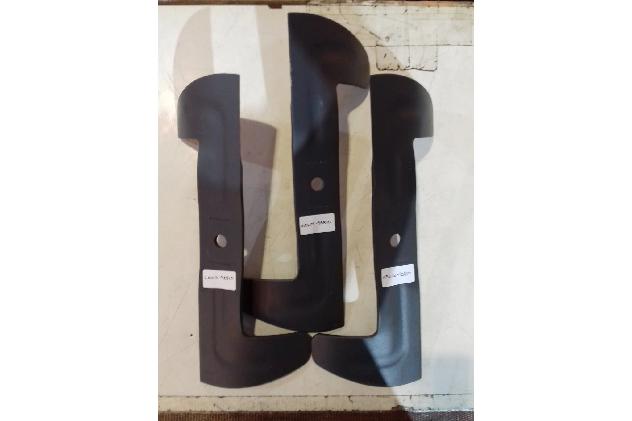 Kubota Mower 3 Blade Set for a RCK48, G18, G21 or G2100