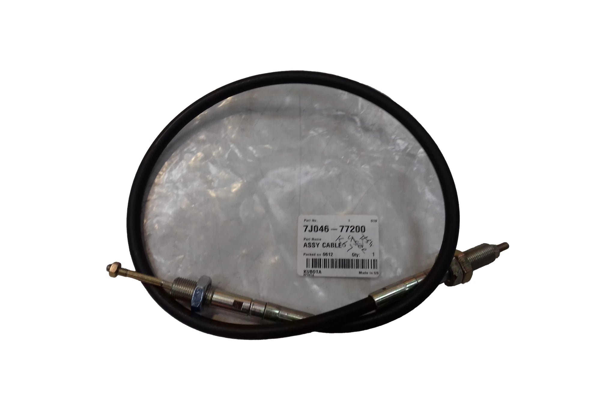 Kubota Front Loader Assembly Cable 7J046-77200