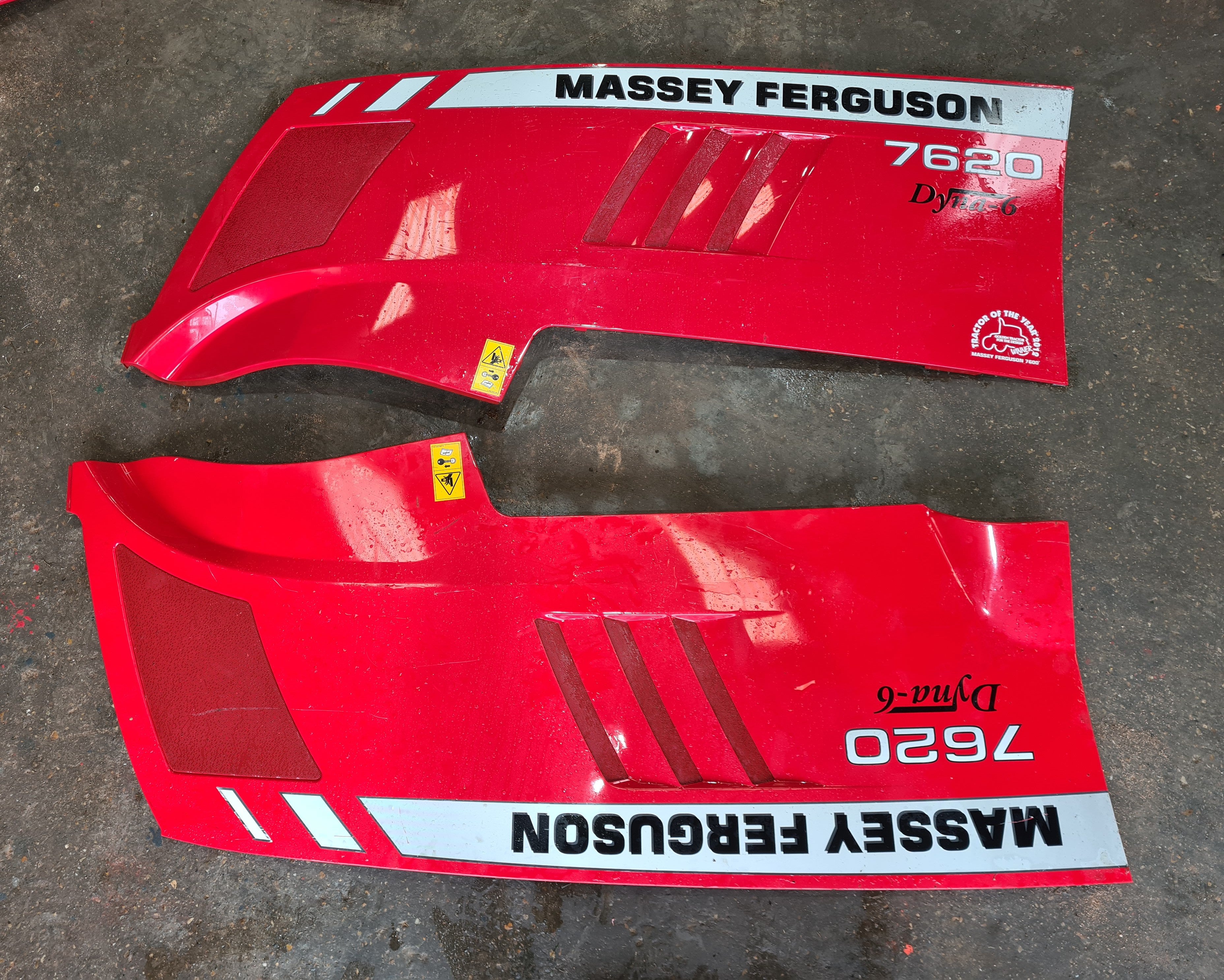 Pair of MF 7620 Dyna-6 Bonnet Side Panels