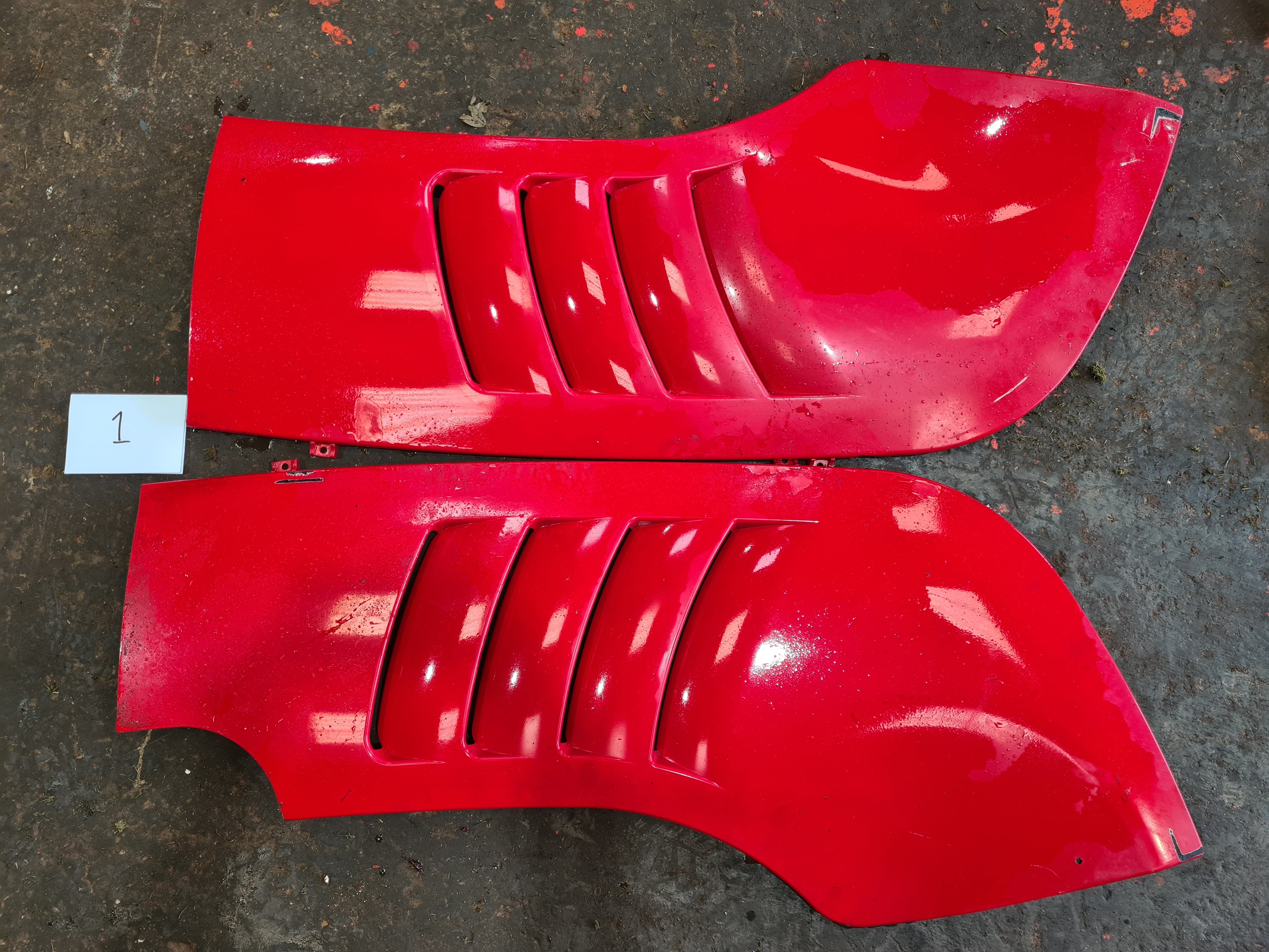 Pair 'A' of MF 6400 6cyl Engine Covers for Tier3 models