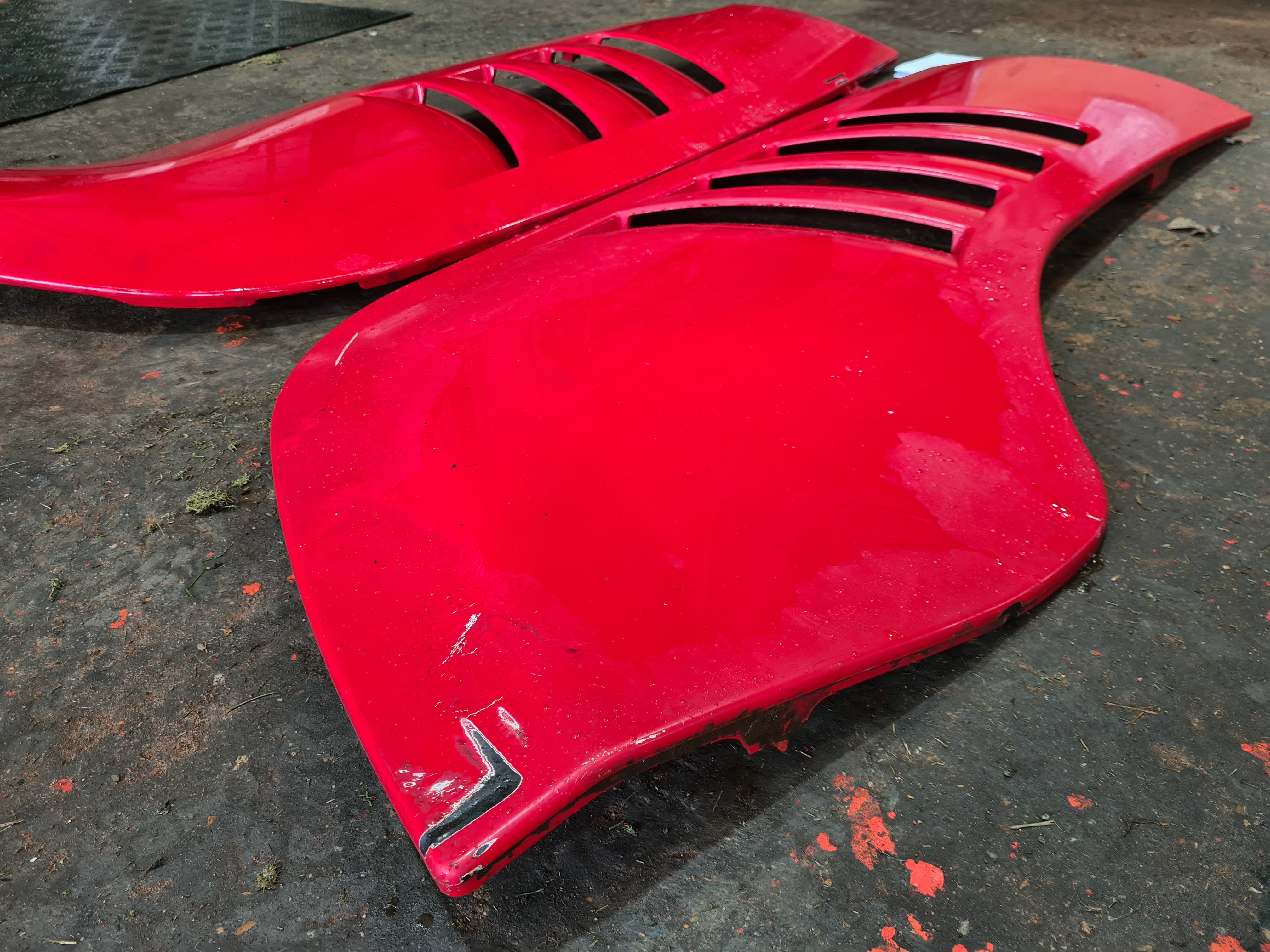 Pair 'A' of MF 6400 6cyl Engine Covers for Tier3 models