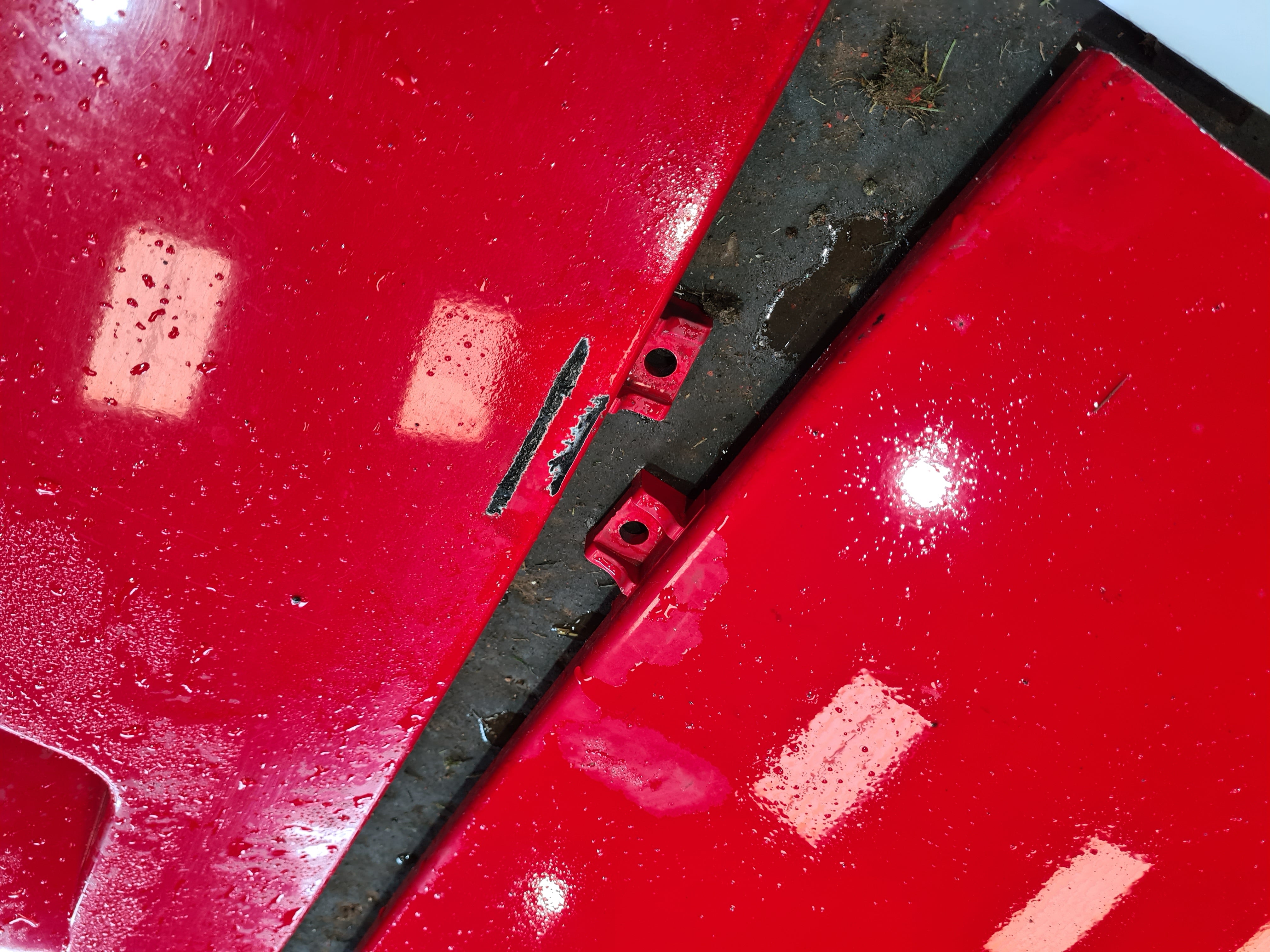 Pair 'A' of MF 6400 6cyl Engine Covers for Tier3 models