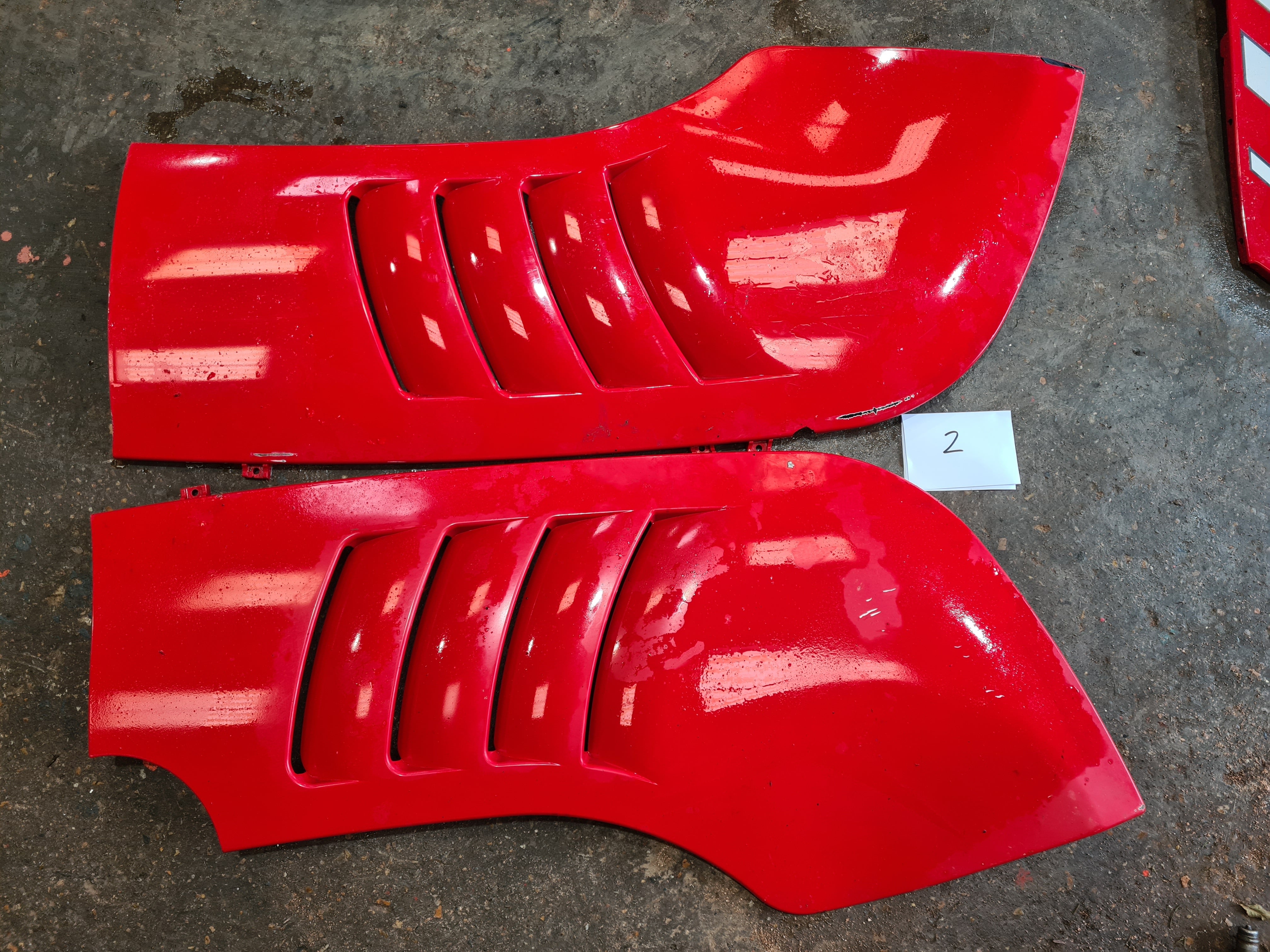 Pair 'B' of MF 6400 6cyl Engine Covers for Tier3 models