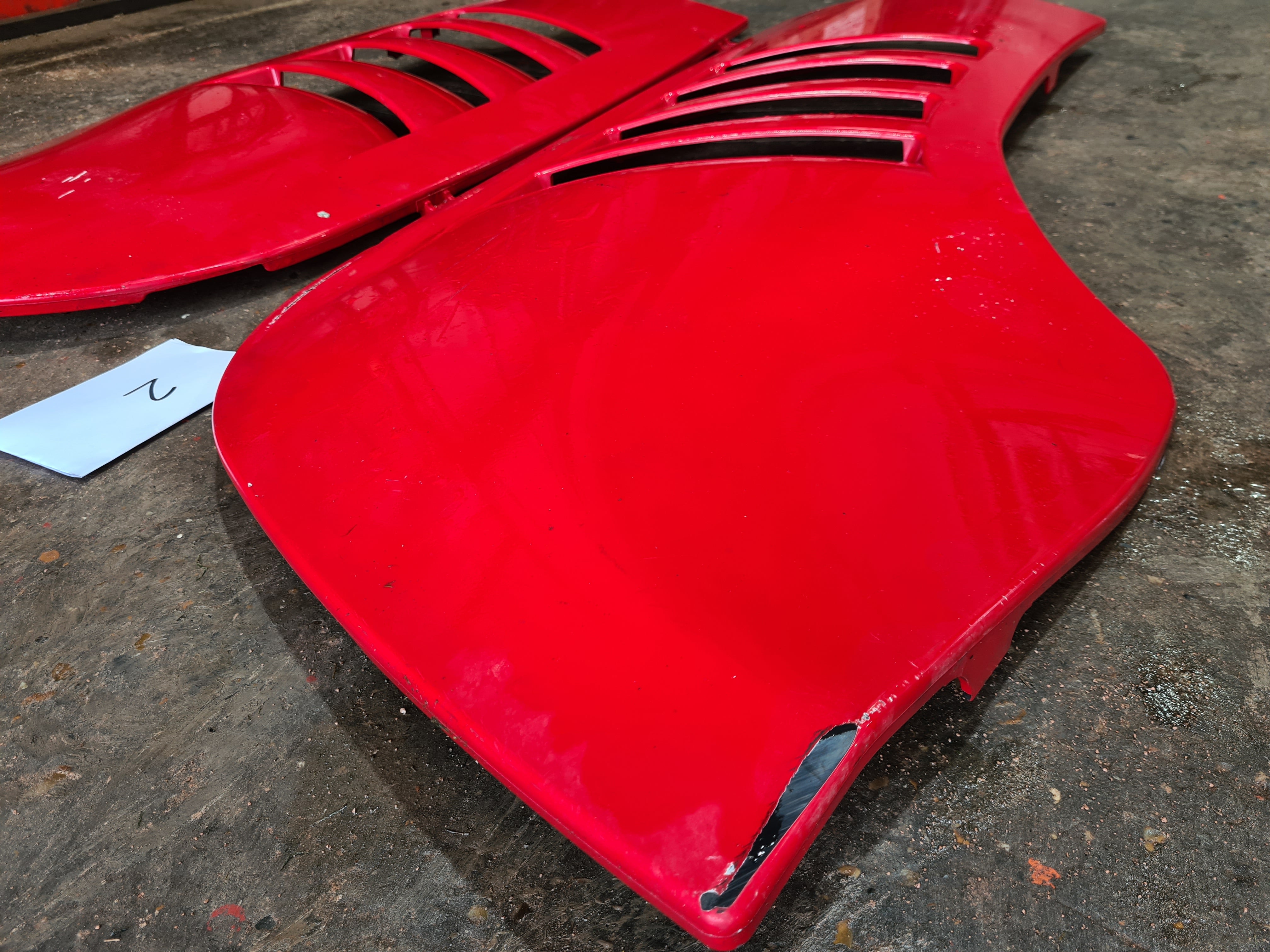 Pair 'B' of MF 6400 6cyl Engine Covers for Tier3 models