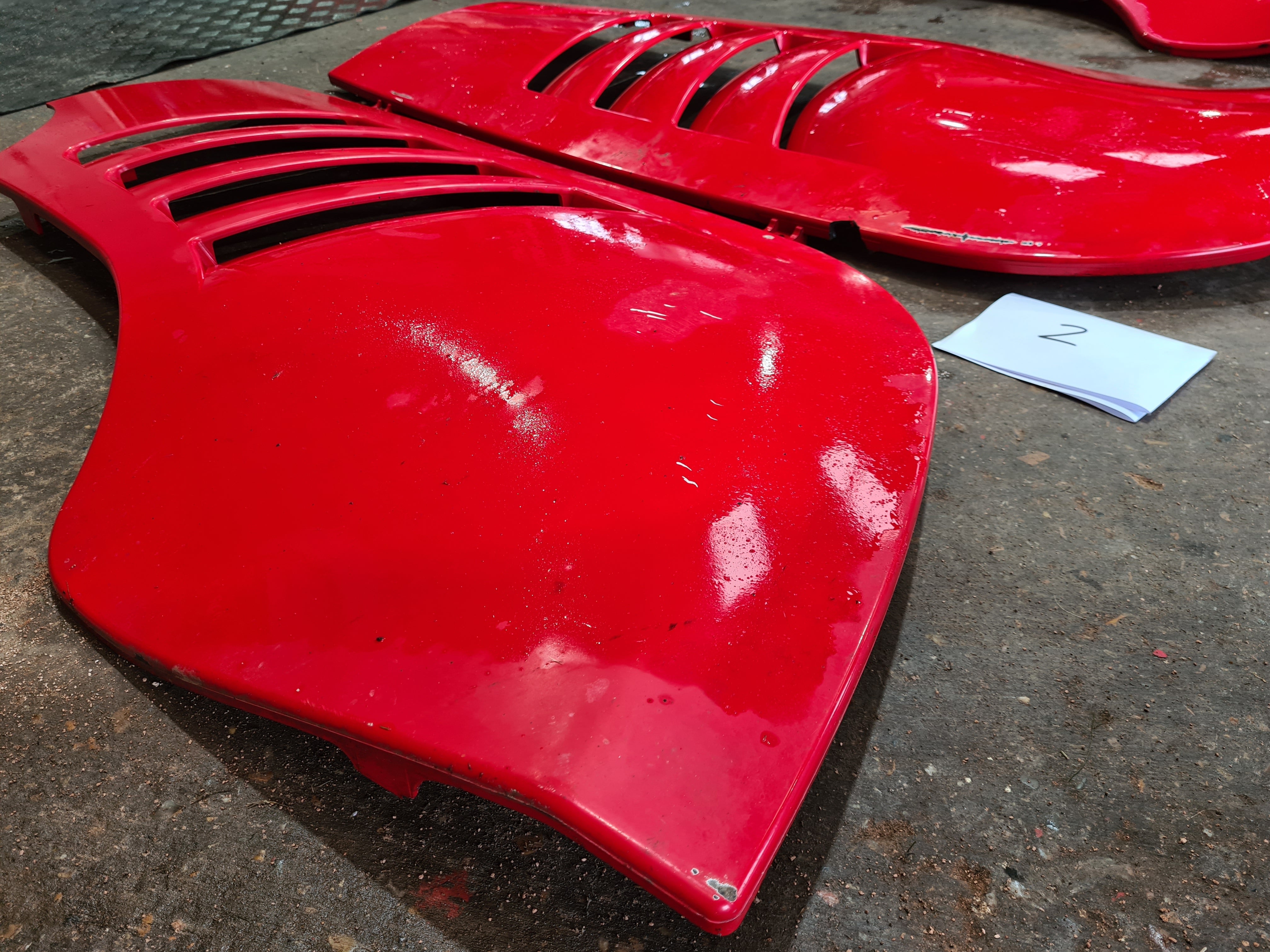 Pair 'B' of MF 6400 6cyl Engine Covers for Tier3 models
