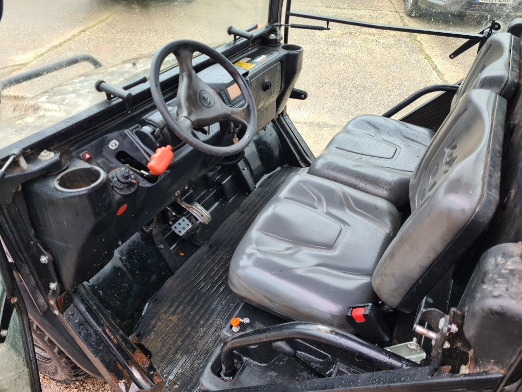 USED Kubota RTV X1110 Utility, Turf Tyres, Cab - 2960hrs