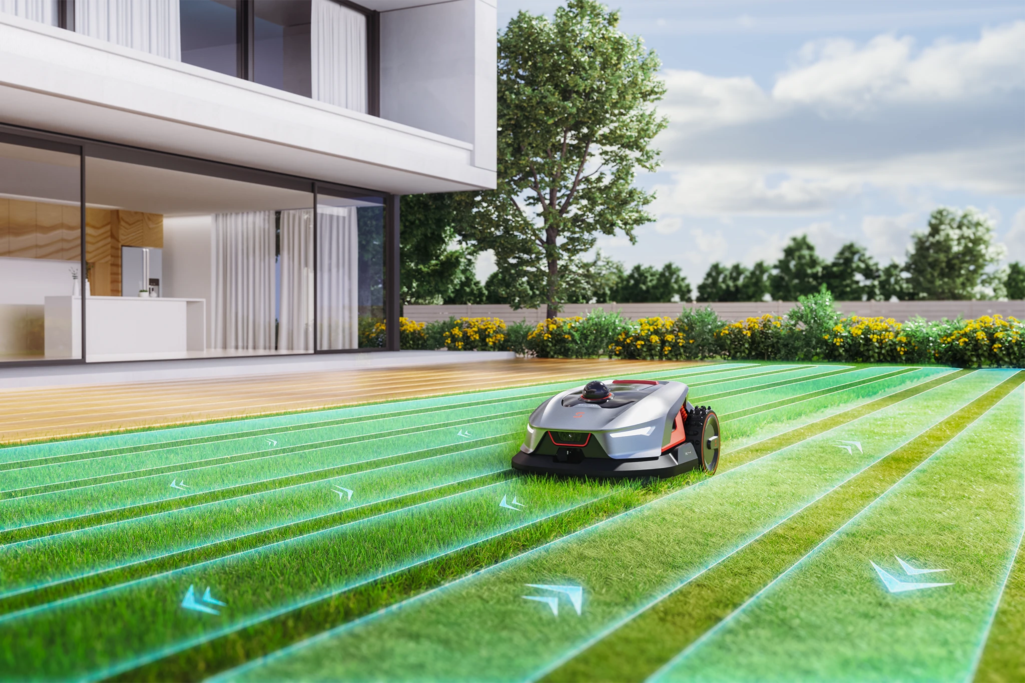 Sunseeker X4 Robotic Mower (1200m2 mowing area)