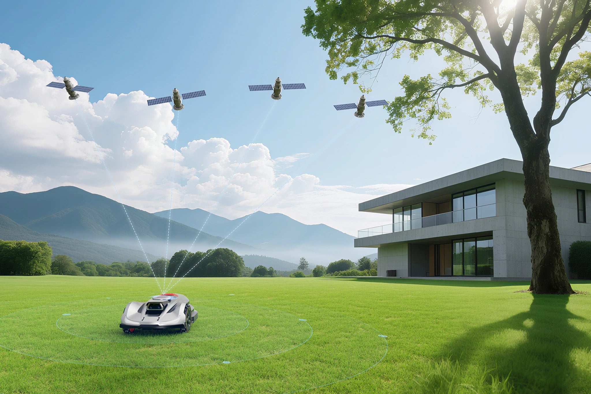 Sunseeker X7 Plus Gen2 Robotic Mower (6000m2 mowing area)