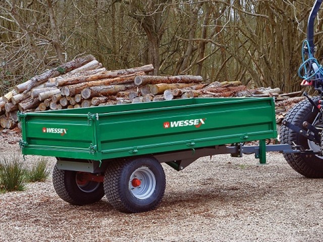 Wessex 1.25T Hydraulic Tipping Trailer